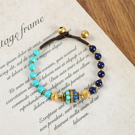 Vintage Ethnic Style Bracelet for Women Simple Weaving String Fashion Jewellery