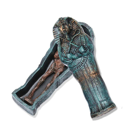 Mummy Aquarium Resin Craft Decoration for Fish Tank Aquascape Ornament Landscape