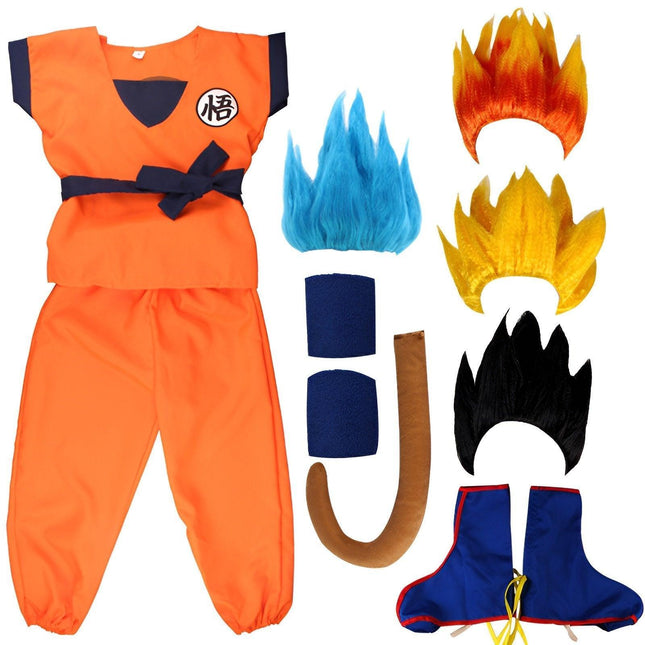 Halloween Dragon Ball Goku Costume Children Menswear Turtle Pie Cosplay Anime Show Party Costume Manufacturers