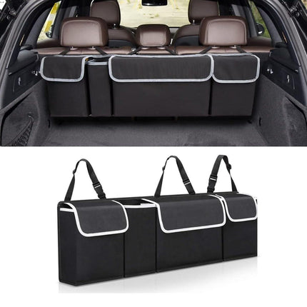 Car Trunk Seatback Storage Bag Multifunctional Organizer for Vehicle Accessories