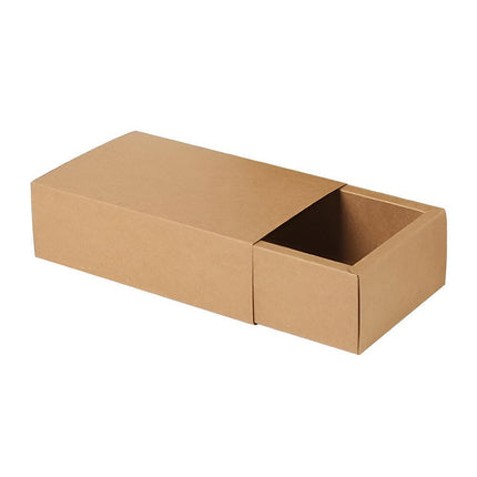 Kraft Paper Drawer Box Packaging Gift Storage Organiser Small Kraft Boxes