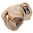 Female Dog Puppy Nappy Diapers Wrap Band Sanitary Pants Underpants XS-XL OZ Beige - Aimall