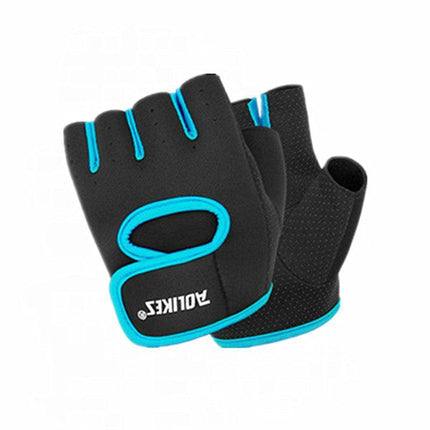 M Size Sports Gloves Weight Lifting Exercise Training Workout Bike Riding Men Women - Aimall