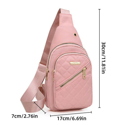 Chest Bag Crossbody Sports Bag Simple Casual Crossbody Bag for Travel Outdoor