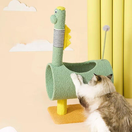Climbing Frame Cat Scratching Post Jumping Platform Pet Toys for Cats and Kitten