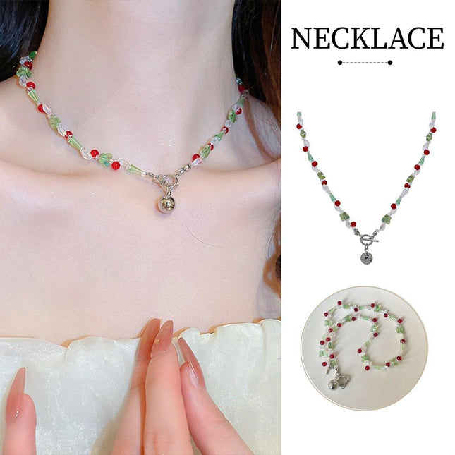 Dopamine Colourful Pendant Necklace Fashion Jewellery for Women Girls Trendy