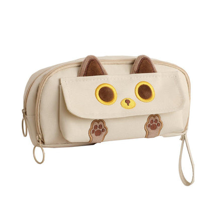 Multifunction Pencil Case For Boys Girls Embroidered Large Capacity Pencil Case