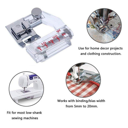 63pcs Home Sewing Machine Presser Foot Multi-Purpose Sewing Accessories Set