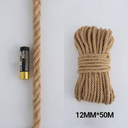 Sisal Rope Natural Jute Hemp Manila Twine String Cord 1-14mm Thick Craft DIY Aimall