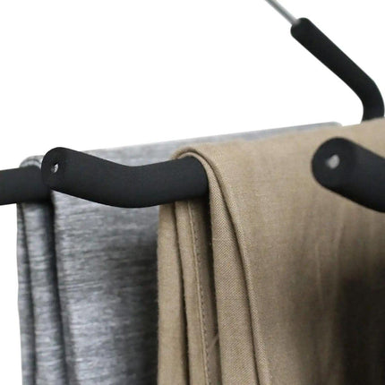10pcs Non-slip Trouser Rack Multifunctional Pants Hanging Holder Clothes Hanger