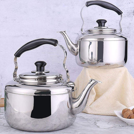 Large Capacity Stainless Steel Kettle for Home Restaurant Induction Cooker Safe