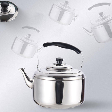 Large Capacity Stainless Steel Kettle for Home Restaurant Induction Cooker Safe