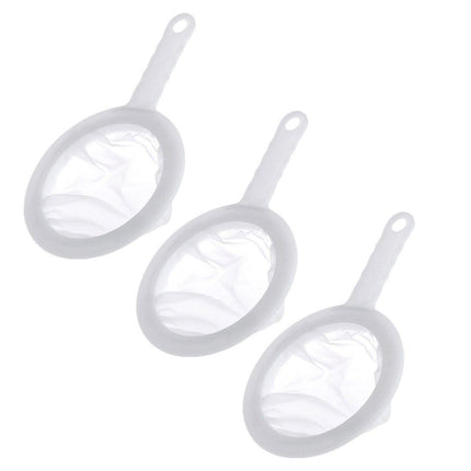 3Pcs Shrimp Net Aquarium Filter Sieve 100 200 400 Mesh Fish Fry Eggs Hatchery