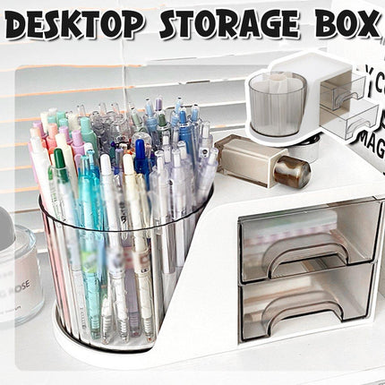 Desktop Storage Rotating Organizer Countertop Shelf Multifunctional Storage Rack