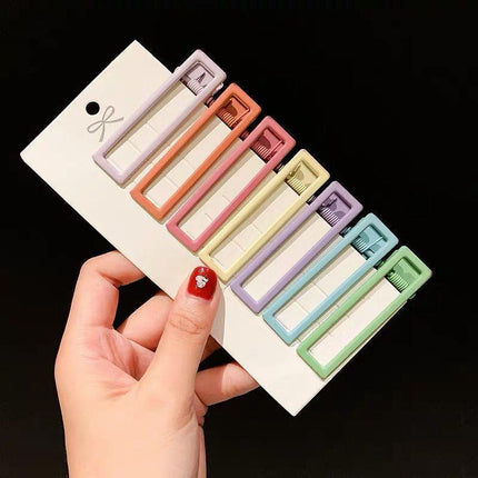 Candy Colorful Hairpins Clips Barrettes Women Fashion Headdress Accessories - Aimall