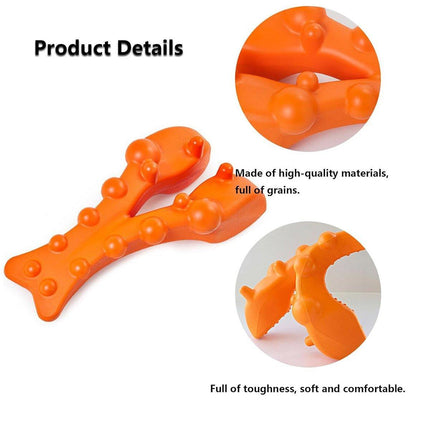 Orthopedic Lumbar Pillow Acupressure Massage Cushion for Back Neck Pain Relief