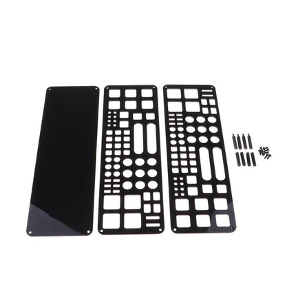 45-Hole Screwdriver Rack Acrylic Tool Stand Desk Tool Holder Work Bench Organizer