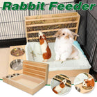 Rabbit Feeder Box Small Animal Feeder for Pet Feeding Storage Home Use Durable