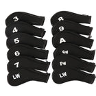 12Pcs Golf Head Cover Iron Putter Driver Headcover Protective Set Club Covers - Aimall