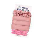 Heatless Curling Rod Headband Lazy Curler No Heat Curls Ribbon Hair Hair Curlers - Aimall