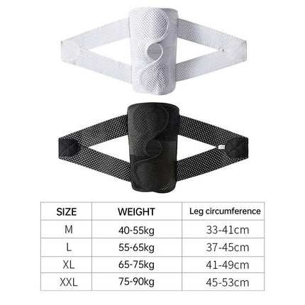 1/2PCS Adjustable Ultra Thin Knee Support Straps Sports Compression Knee Brace