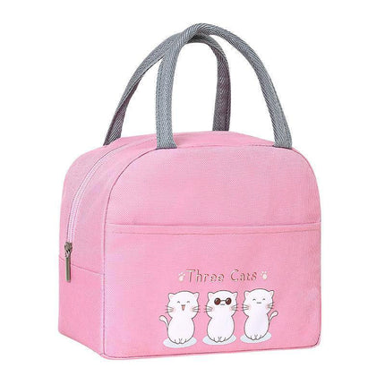 Cartoon Bento Bag Little Yellow Duck Lunch Bag Storage Insulation Bag - Aimall