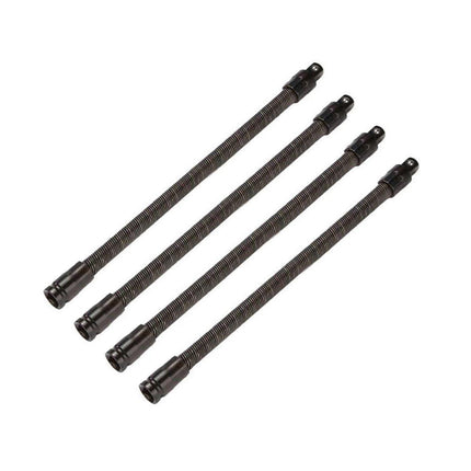 4pcs Electric Wrench Flexible Shaft Coupling Rod Spring Sleeve Universal Tool