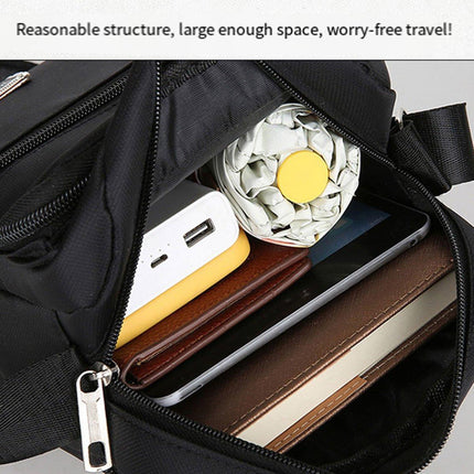 Mens Crossbody Shoulder Bag Travel Messenger Bag Casual Handbag for Boys and Men