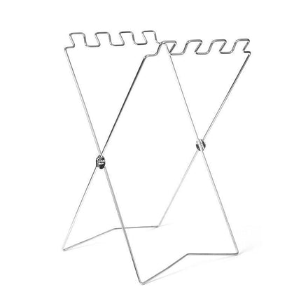 Outdoor Portable Folding Trash Bag Holder Rack for Home Kitchen and Camping Use