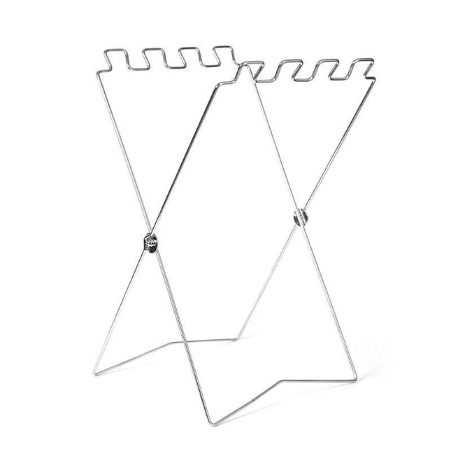Outdoor Portable Folding Trash Bag Holder Rack for Home Kitchen and Camping Use