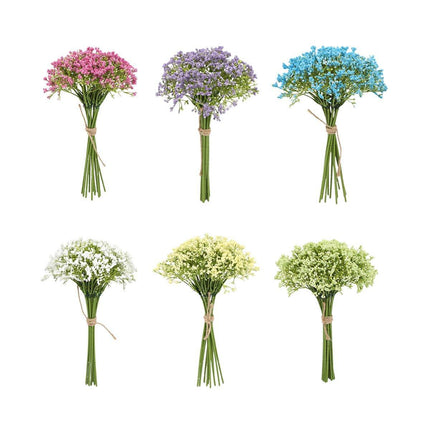 16pcs Artificial Foam Full Star Flowers Wedding Bouquet Home Decor Simulation