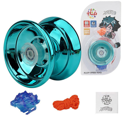 Alloy Metal Professional YoYo Bundle Bearing Ball Kids Toy Boys Magic Gift