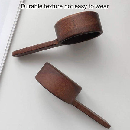 Black Walnut Measuring Bean Spoon Solid Wood Gram Coffee Milk Powder Gram Weight