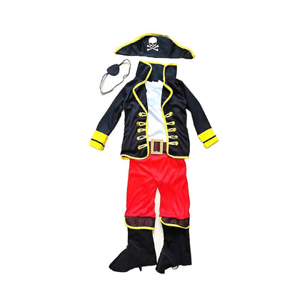 Child Pirate Costume Performance Costume Pirates Of The Caribbean Captain Jack Costume Cosplay Cosplay Party