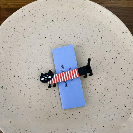 Cute Cartoon Animal Hair Clips Girls Duck Dog Cat Bang Clip Hair Accessories
