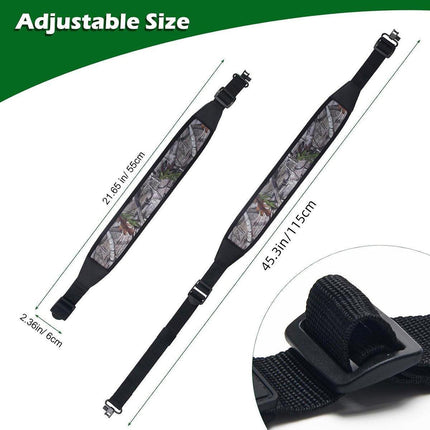 Tactical Shooting Rope Sling Adjustable Heavy Duty Sling for Firearms and Gear