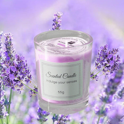 4Pcs Aroma Candles Smokeless Glass Scented Candles Gift Set for Relaxation