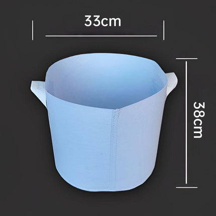 10pcs Non-Woven tree Planting Bags Thickened Nursery Pots for Balcony Garden