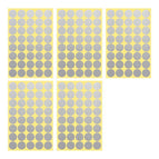 25mm 40 Dots - 5 Sheets