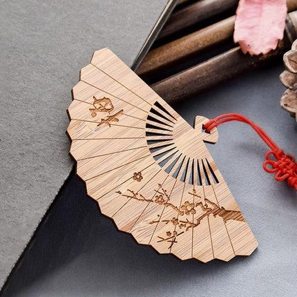 Chinese Style Bass Book Folder Book Clip Bamboo Bookmark Guitar Bookmark Lable - Aimall