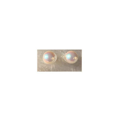 Delicate 925 Sterling Silver 8,10,12,14mm Natural Freshwater Pearl Stud Earrings - Aimall