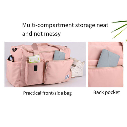 Unisex Waterproof Portable Travel Luggage Carry On Shoulder Hand Duffle Bag