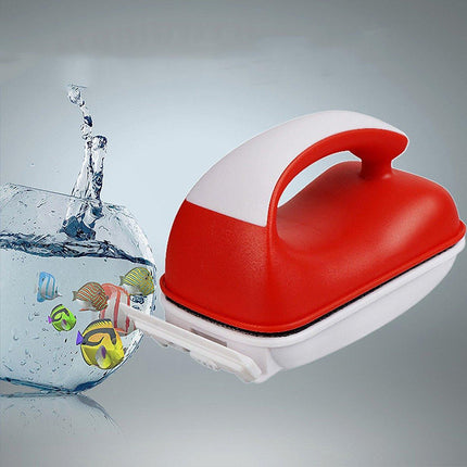 Magnetic Brush Cleaner Cleaning Glass Algae Aquarium Magnet Fish Tank Aquatic - Aimall