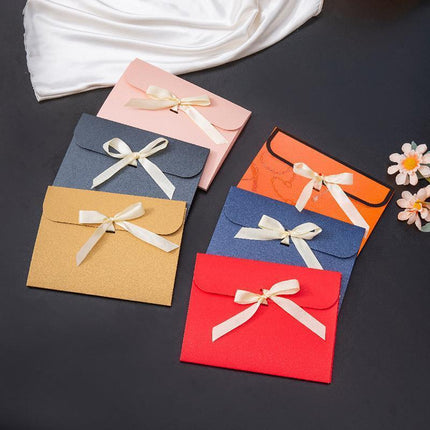 20PCS Kraft Paper Folding Handmade Box Silk Scarf Cardboard Envelope Gifts Aimall