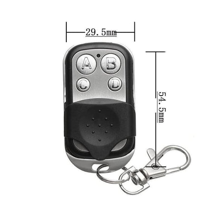 Universal Replacement Garage Door Remote Car Gate Cloning Control Key Fob 433 - Aimall