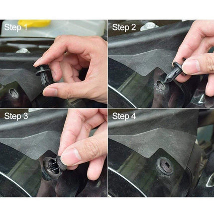 20X For Chevrolet Mercedes-Benz BMW front panel fender Plastic Retainer Clips