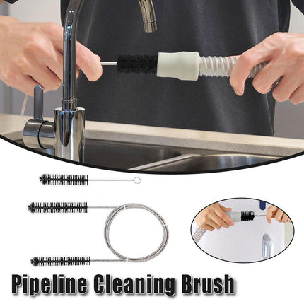 Double-headed Tube Cleaning Brush Hose Cleaner Supplies Fits 19mm/15mm Dia Tube