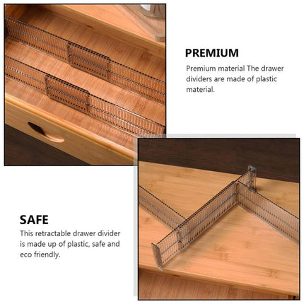 Drawer Organiser Dividers Storage Compartment Sheets for Neat Organisation