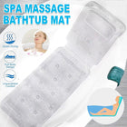 Non Slip PVC Full Body Bath Mat Massage Cushion with Suction Cups for Bathtub