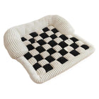 Checkerboard Pet Dog Kennel Mat Comfortable Cushion for Dogs and Puppies Bedding